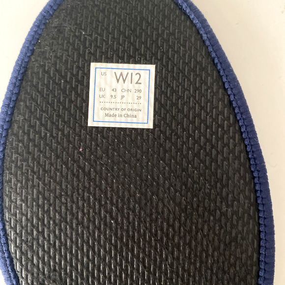 ROTHY'S Sapphire Camel Houndstooth Loafer Flat Slip On Round Toe Brown Blue 12 - Picture 10 of 10